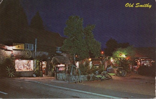 Illuminated old smithy - (cb62),