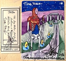 MTG ARTIST Time Walk schizzo