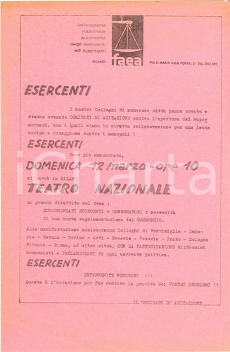1970 milano comitati - 1970,