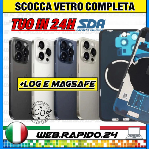 Back cover scocca - cover, posteriore