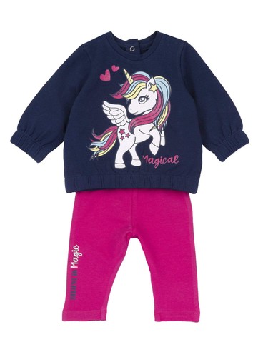 Chicco tuta bambina con - bambina, felpa