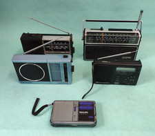 LOTTO RADIO RADIOLINE PORTATILI GRUNDIG BOY PHILIPS TELEFUNKEN RETRO TECH VINTAG