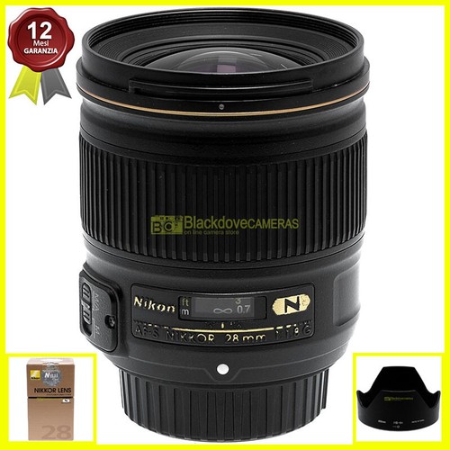 Nikon nikkor 28mm 8 g - 28mm,