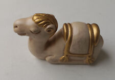 Thun presepe classico figura cammello sdraiato bianco - fuori produzione