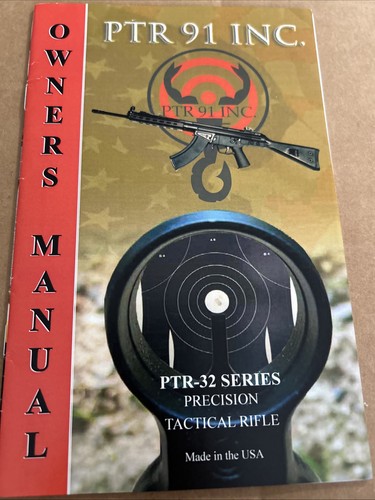 Ptr inc owners manual - inc,