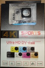 ACTION CAM ULTRA HD 4K CAMERA SPORTS COMPLETA TIPO GOPRO + MICROSD 16GB