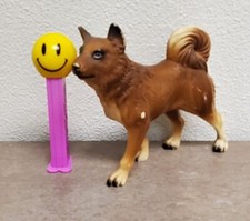 Statuina cane slitta vintage