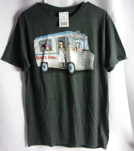 Camicia bob burgers food - burgers,