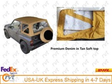 Soft Top per Suzuki Vitara MK 1 -Tan Denim - Nuova Offerta Lancio 25% cashback