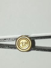 RIVAROSSI-POCHER-TAPPINO DORATO  NUMERO 12 PER LOCOMOTIVE AMERICANE 1:80