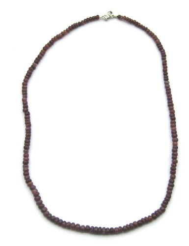 Collana con bottoni rubino - , 4-5