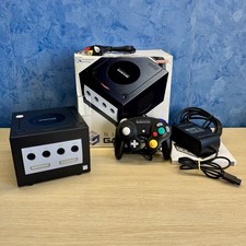Nintendo Gamecube PAL Console Black Nera Boxata Con Scatola Controller E Cavi