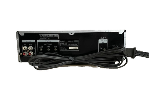 Sony mds s39 - sony, deck