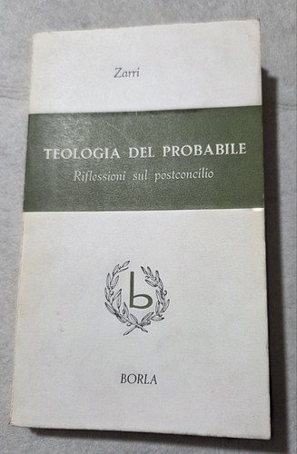 Teologia del probabile - ,
