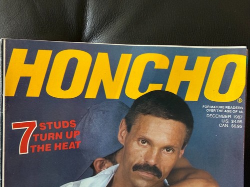 Honcho magazine vintage - magazine, 12/87
