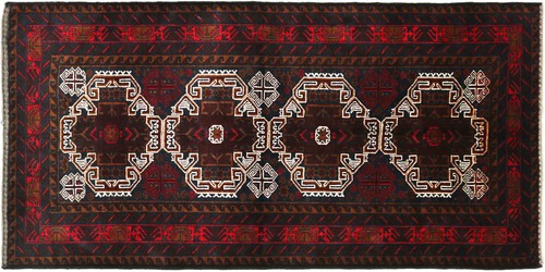 Tappeto afghan belutsch baluch - afghan,