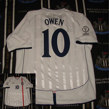 MAGLIA MAGLIA CALCIO HOME ENGLAND 2001 2002 2003 MICHAEL OWEN UMBRO TAGLIA XL