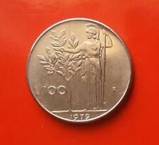 100 LIRE 1979 ERRORE - L DEL VALORE NON DEFINITA AL ROVESCIO [A319]
