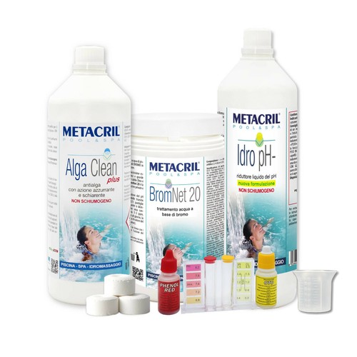 Starter kit brom - kit, piscine