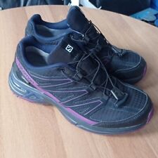 NUOVE MAI USATE Scarpa trekking donna Salomon GTX Colore nero/viola, veste 37.5