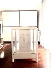 lettino neonato Foppapedretti con materasso e topper antisoffocamneto