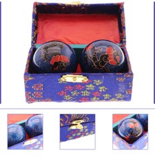 2x Palline Dragon Baoding 40mm Esercizio Sano Stress Relax Terapia