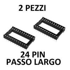ZOCCOLO 24 PIN PASSO 2,54MM