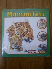 ALBUM PANINI  MAMMIFERI 1981