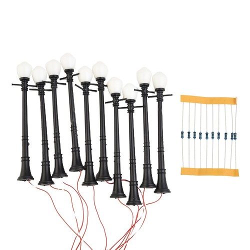Set led modello lampada - set, 10