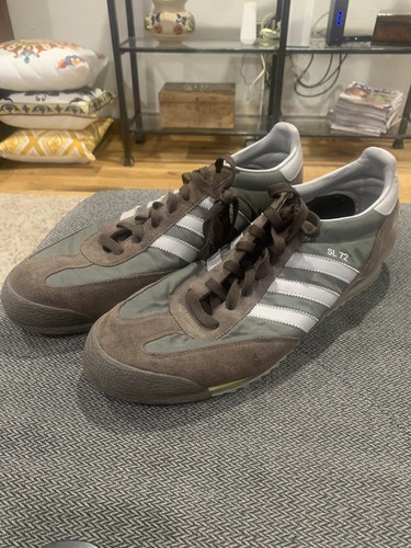 Adidas verde marrone - sl-72,