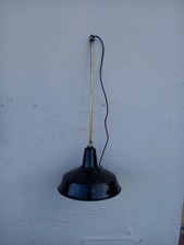 Lampadario vintage smaltato - lampadario,