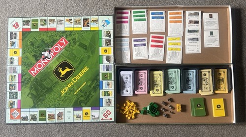 Raro gioco monopoly john deere - john,
