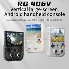 RG406V Anbernic Console di gioco portatile retrò nera Android 13 WIFI 4 pollici