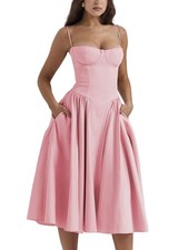 Jinsha Vintage Sexy Vestito