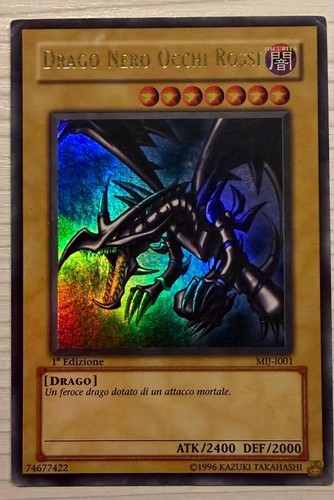 Yugioh drago nero occhi - drago, rossi