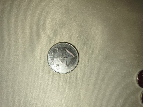 Moneta 100 lire guglielmo - moneta,