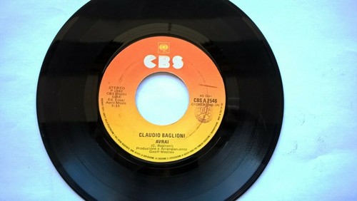 Giri claudio baglioni - 45,