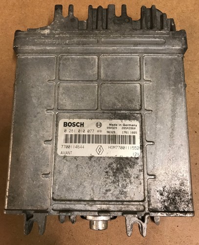 Calculateur moteur décodé