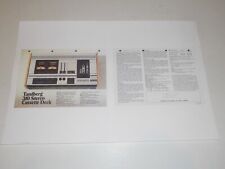 Tandberg Cassetta TCD-310