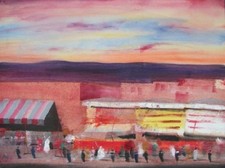 SALVATORE MAGAZZINI OLIO SU