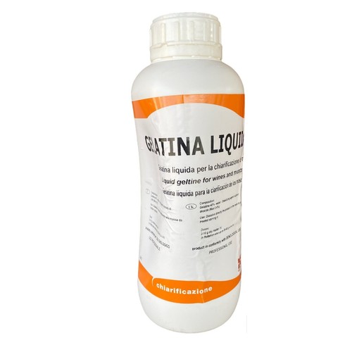 Gelatina liquida per enologia - gelatina,