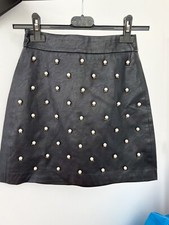 Gonna nera simil pelle