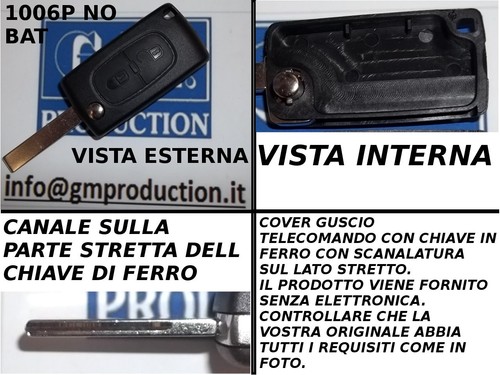 Guscio cover per chiave - guscio,