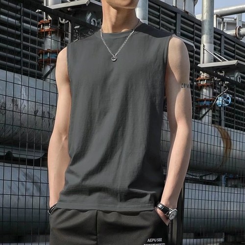Camicia uomo smanicata