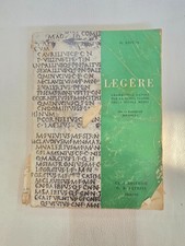 LIBRO LEGERE GRAMMATICA LATINA PER LA TERZA CLASSE G.LIOTTA TORINO