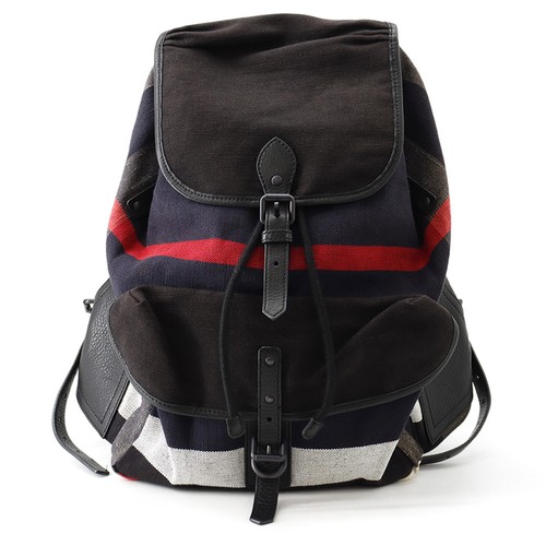 Zaino burberry tela pelle - burberry, tela/pelle