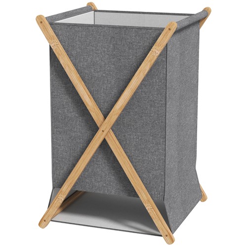 Homcom cesta porta biancheria - cesta,