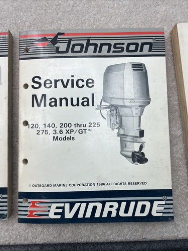 Johnson evinrude manuale - johnson, di