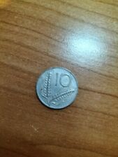 Moneta da 10 lire del 1955 in buono stato - MB molto Bella - Repubblica Italiana