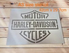 Stencil A3 Harley Davidson per